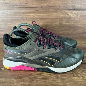 REEBOK NANO X2 TR Trail Running Shoes Women’s Size 7.5 Athletic Sneakers